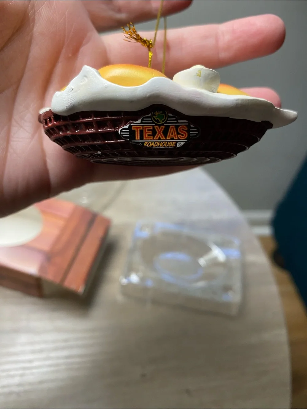 Texas Roadhouse Roll Christmas Ornament